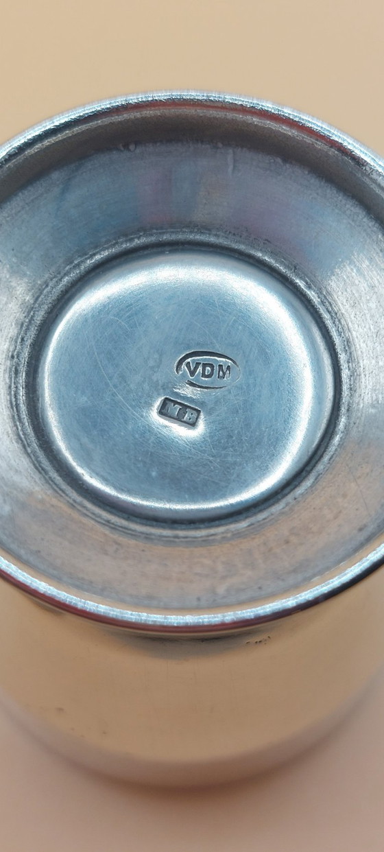 Image 1 of Lot verzilverd oa couvert  messenleggers  eierdopje. 