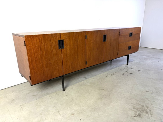 DU03 sideboard by Cees Braakman for Pastoe, Wood, Metal, Brown, Vintage (photo 9 of 12)