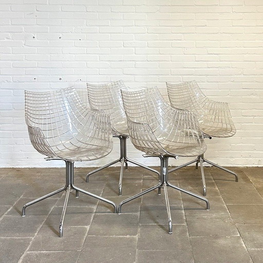 Christophe Pillet Driade Meridiana Chairs Set of 4