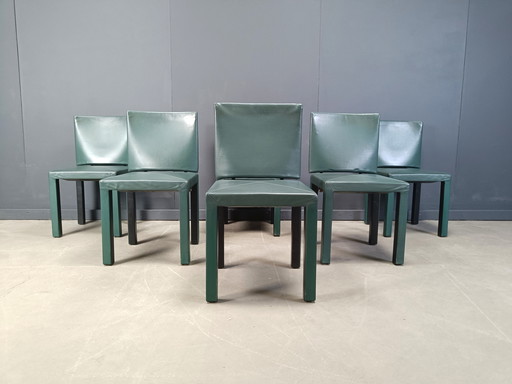 Chaises de salle à manger Arcadia par Paolo Piva pour B&B Italia, 1980 - ensemble de 6