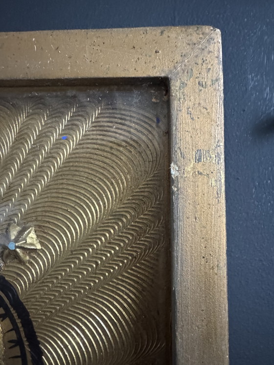 Image 1 of Icona dipinta e metallo sbalzato, Polonia, inizio XX secolo