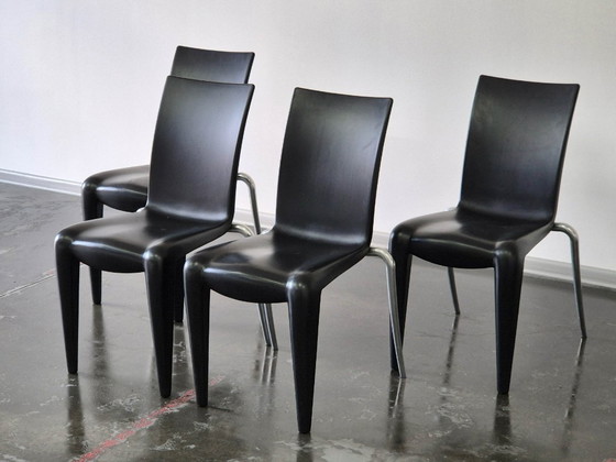 Image 1 of Vintage Chair Louis XX by Philippe Starck for Vitra, 1990s, Set of 4
