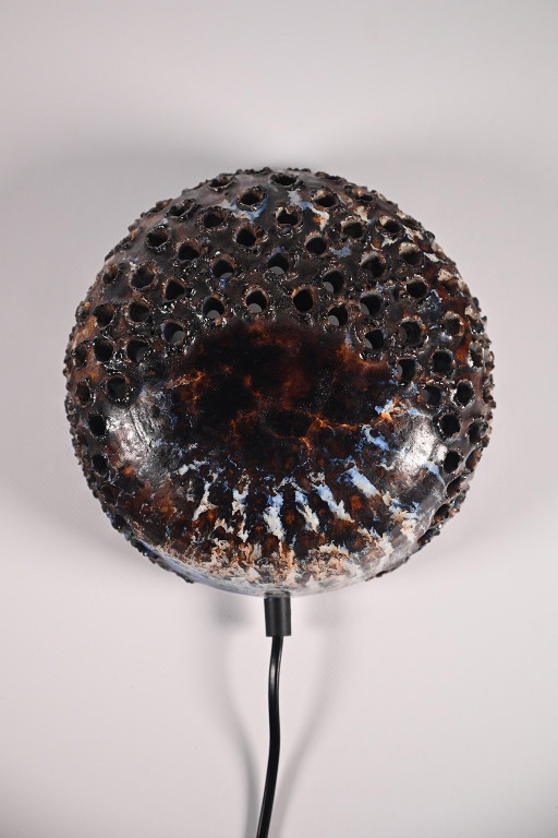 Danish ceramic wall lamp
