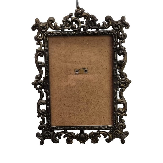 Image 1 of Cadre photo en laiton italien