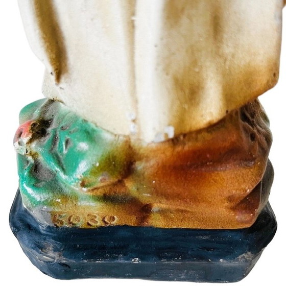 Image 1 of Vintage statue of the Virgin Mary 42 cm