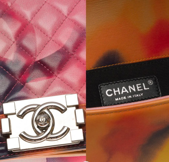 Image 1 of Borsa CHANEL Ragazzo in pelle Multicolor - 101355