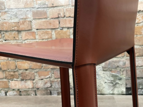 Image 1 of Ensemble de 2 tabourets De Couro du Brésil