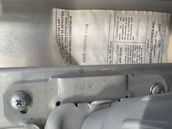 Image 1 of Sedia da ufficio EMECO Hudson, design PHILIPPE STARCK, alluminio