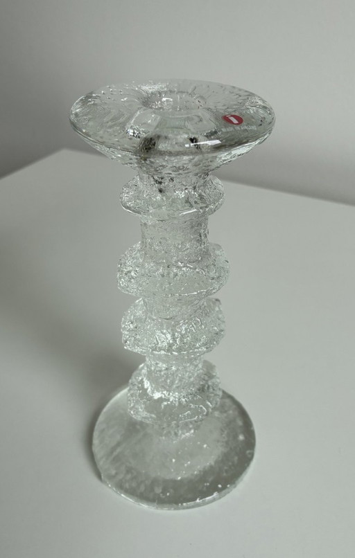 Iittala Festivo Kandelaar 4 ringen, ontwerp Timo Sarpaneva