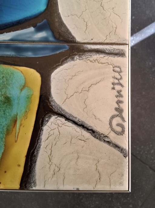 3 bizcochos de fieltro de Antonio Denisco jaren 60/70