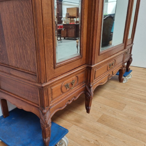 Image 1 of Vintage Antique wardrobe closet detachable wardrobe