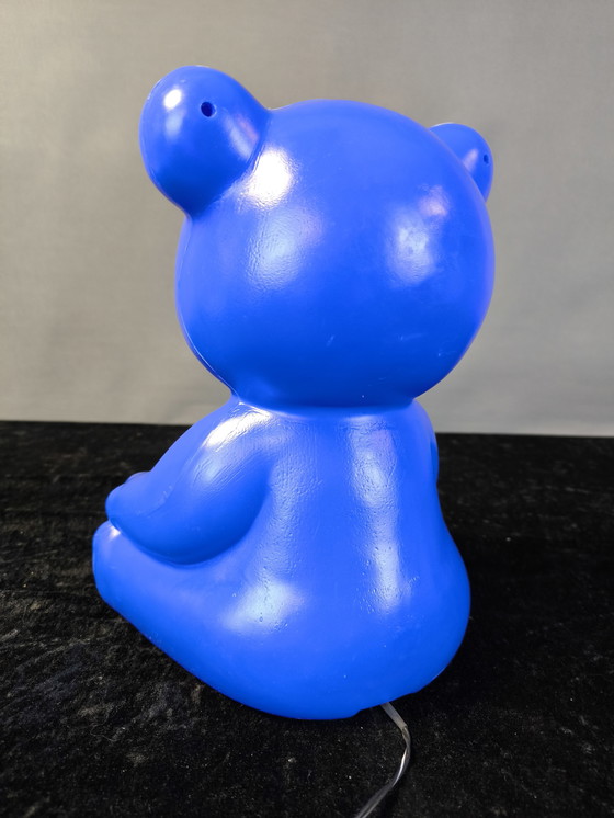 Image 1 of Lampe de table vintage ours en plastique