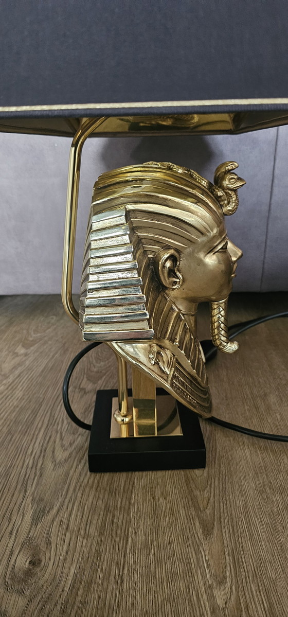 Image 1 of Egyptian Pharaoh Tutankhamun table lamp