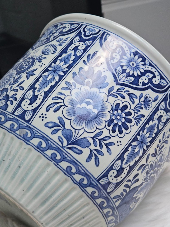 Vasi per piante vintage Delfts Blauw - Petrus Regout – Ceramica (photo 3 of 5)