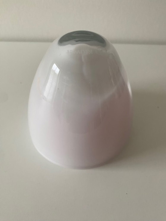 Image 1 of Royal Leerdam Coppa decorativa rossa/bianca Carina Riezebos