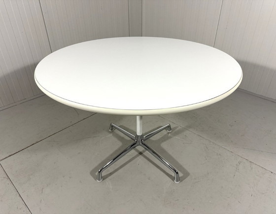 Image 1 of Tavolo da pranzo rotondo Charles & Ray Eames Herman Miller anni '60