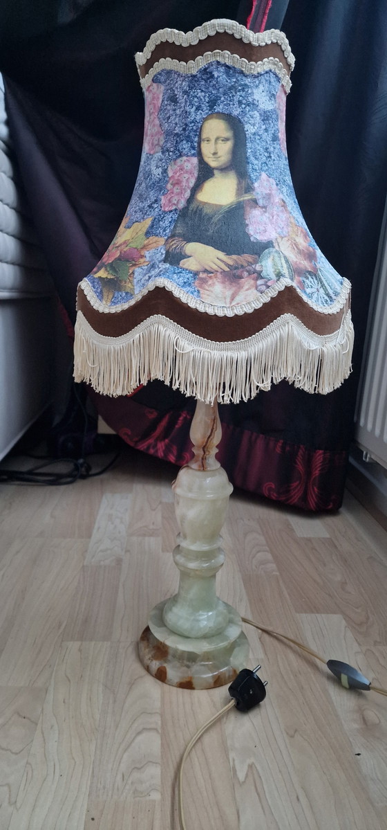 Image 1 of Lampada da tavolo in marmo vintage