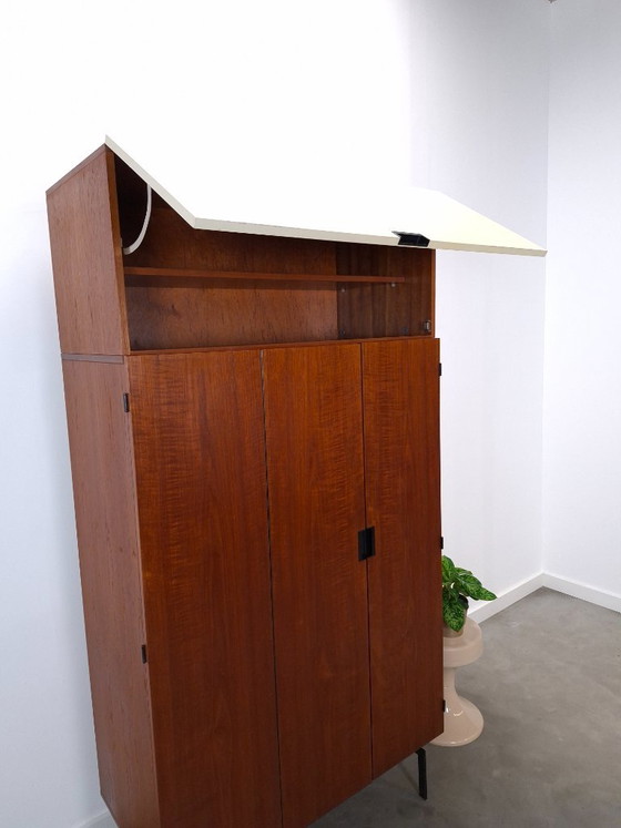 Ropero Pastoe KU10 Cees Braakman, Serie Japonesa, 3 Puertas – Plastic, Metal (photo 17 of 23)