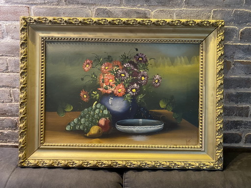 Still life signed Fisherman