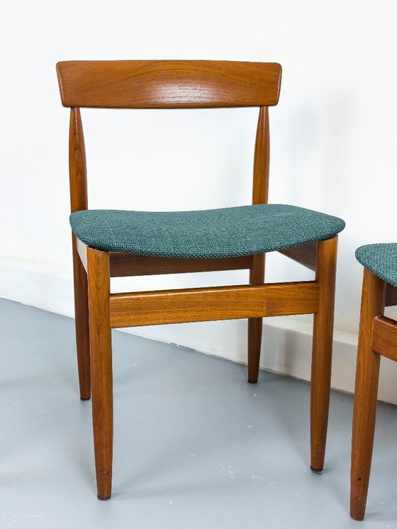 Image 1 of Teak Dining Chairs by Farsø Møbelfabrik, 1960s, Set of 4