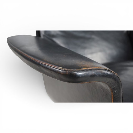 Image 1 of Poltrona in pelle Kaufeld Siesta 62 di Jacques Brule, 1960