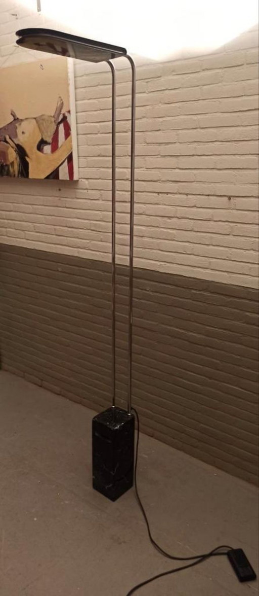 Postmodern Italian marble base floor Lamp