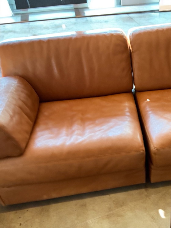 Image 1 of De Sede Leather Sofa Circa 1980
