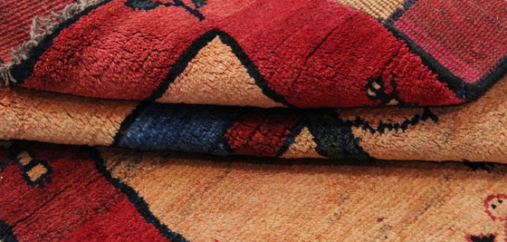 Image 1 of Original Persian carpet Gabbeh Ghashghai oriental carpet 159 cm x 118 cm old natural