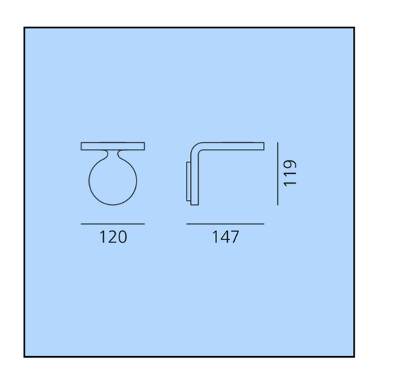 Image 1 of Artemide Rea 12 LED Wandlamp Wit