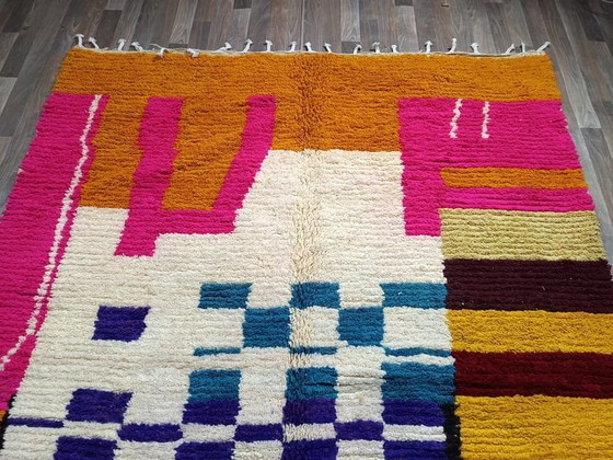 Handgewebter Naturwollteppich, traditionelle Handwerkskunst, 2/3 m – Teppiche & Läufer, Wool (photo 5 of 8)