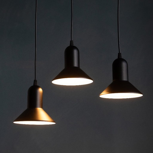 Tre lampade a sospensione Coriandoli danesi di Claus Bonderup e Torsten Thorup