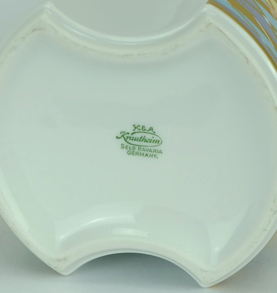 Image 1 of fantastic 1960s 70s krautheim op art pop art VASE graphic decor