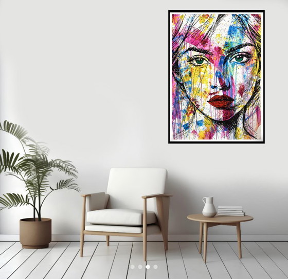 Image 1 of GONGAS - Above the Clouds - Artist canvas