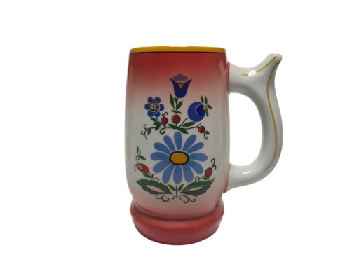 Gobelet à bière postmoderne de Lubjana, Pologne, années 1970 – tafelaccessoires, Ceramic