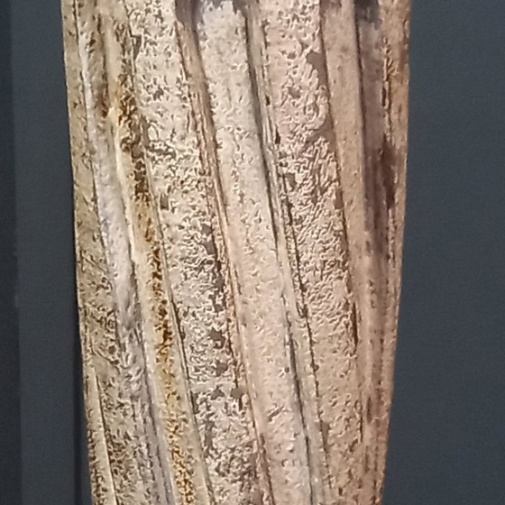 French vintage pedestal in a classic style, Column, Wood, Beige, Klassiek (photo 9 of 14)