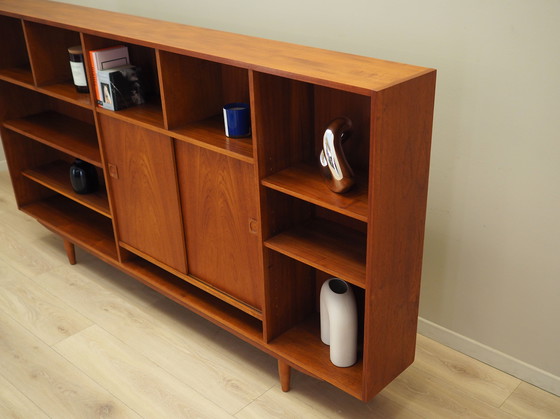 Image 1 of Teak bookcase, Danish design, 1970s, production: Denmark