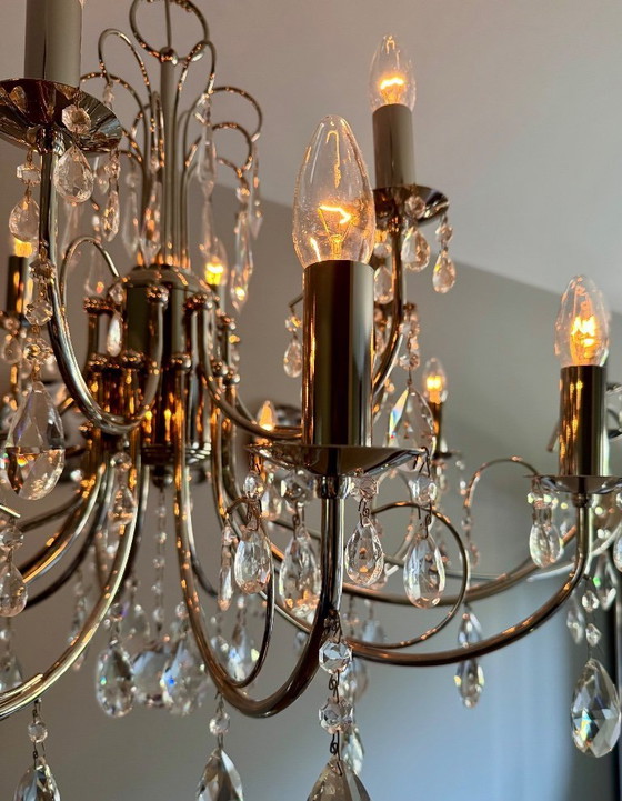 Image 1 of Crystal Chandelier by Leclerq & Bouwman Lighting