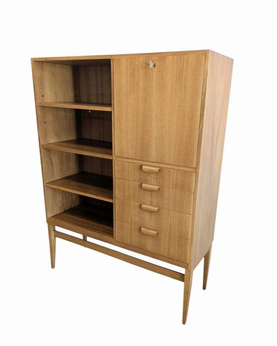 Credenza alta vintage, Mid-century, libreria e mobile bar – Credenze alte, Wood (photo 2 of 8)