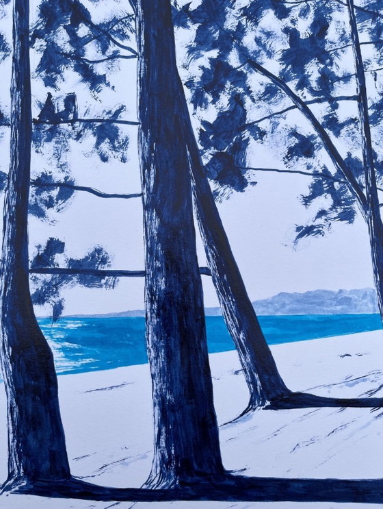 Image 1 of Ink on white fabriano paper.  Format 40x30cm.