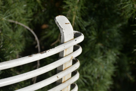 Image 1 of Banc vintage Arras en bois - Patine naturelle