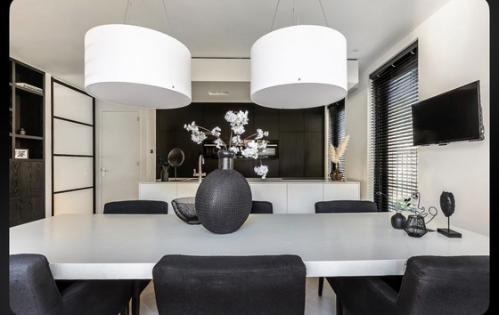 Image 1 of Keijser & Co Pure dining table 300 x 100 cm – white, oak