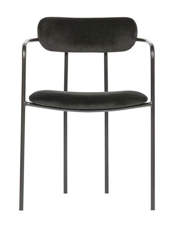 Image 1 of 4x Woood Ivy eetkamerstoel zwart