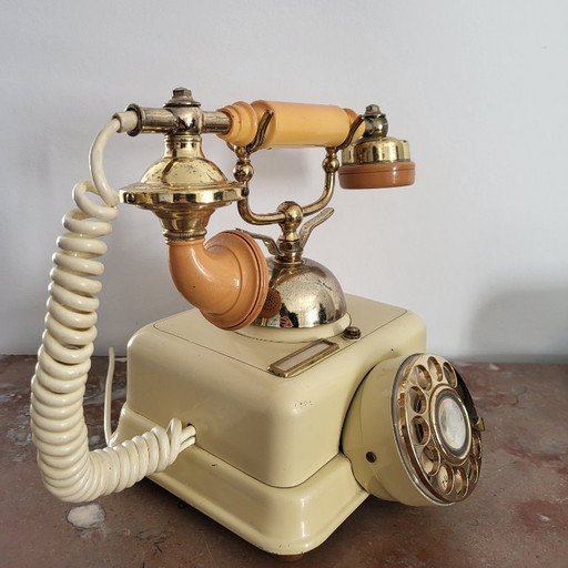 Telefono rotativo d'epoca PTT