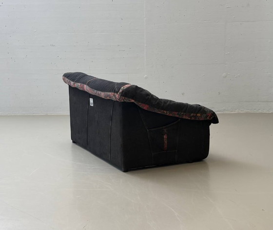 Image 1 of Postmodern denim lounge sofa Galapagos Giant Turtle, 1980s