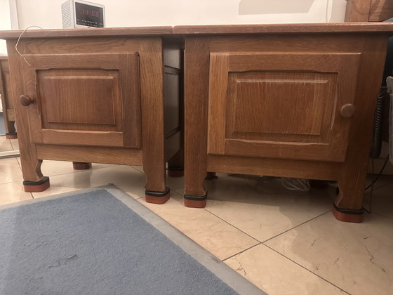 Complete Massief Eiken Slaapkamer Oisterwijk – Tweepersoonsbedden, Wood (photo 9 of 9)