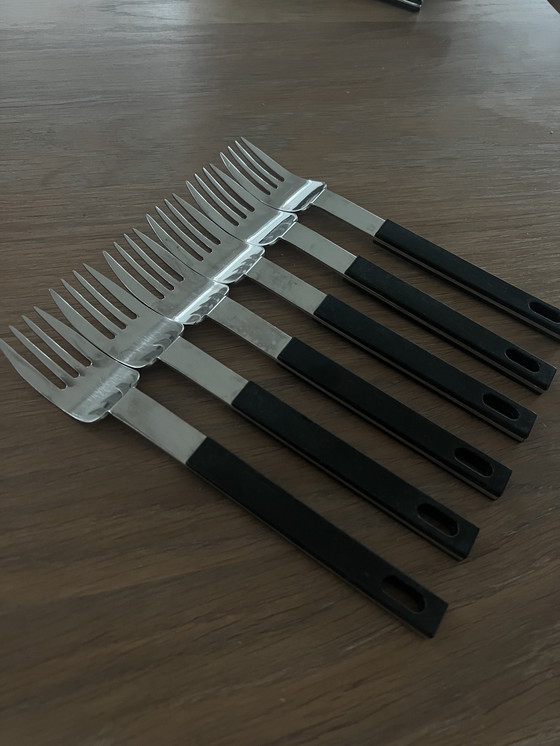 Image 1 of 6 sets Vintage Abert Nicrosil jaren 70 bestek