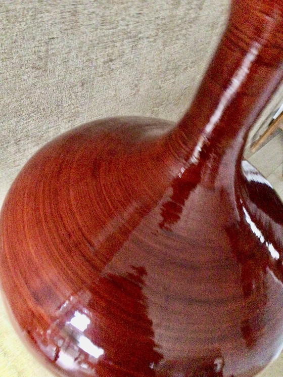 Image 1 of Großes Lakwerk Vaas van Bamboe