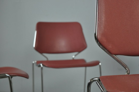 Image 1 of MATRIX Krueger dining chairs designed by Thomas Tolleson, USA 1970s