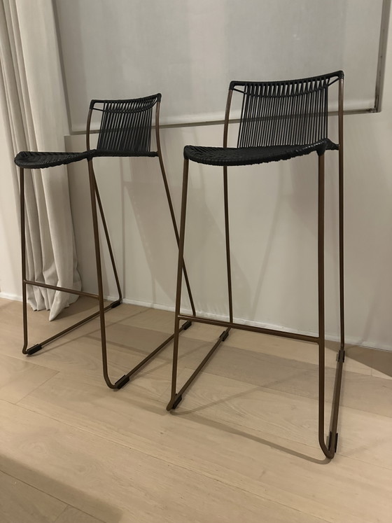 Tucurinca Cubico Bar/Counterstools – 2 Pezzi – Sgabelli da bar, Metallo (photo 2 of 6)