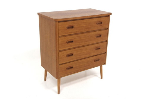 Cómoda escandinava de teca, Suecia, 1960